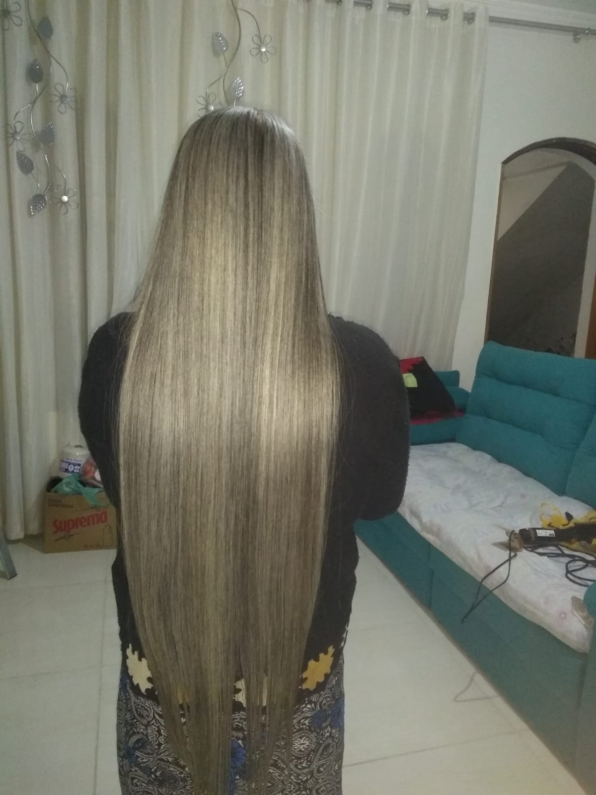 Outro print real de WhatsApp elogiando a progressiva