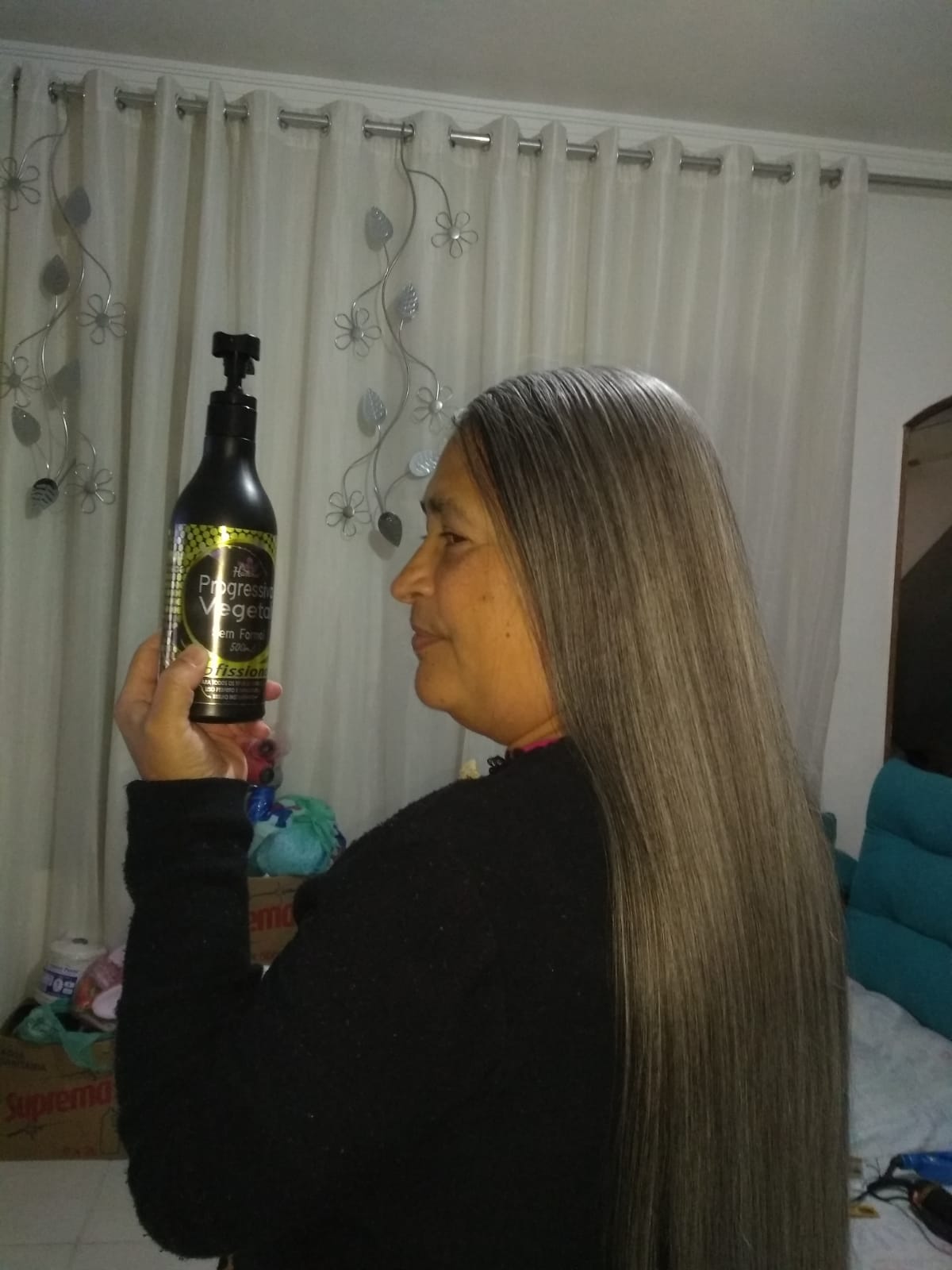 Mensagem de cliente satisfeita